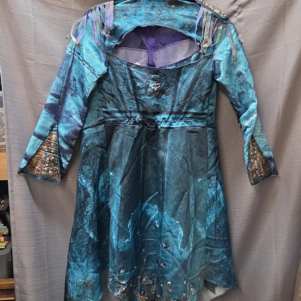 Disney Descendants Disguise Uma Costume Descendants‎ 2 Child Size Large 10-12